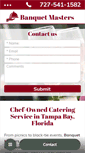 Mobile Screenshot of cateringandbanquetstampabay.com